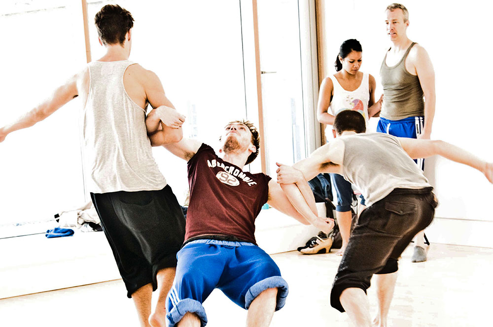 McOnie Company Slaughter in Rehearsal