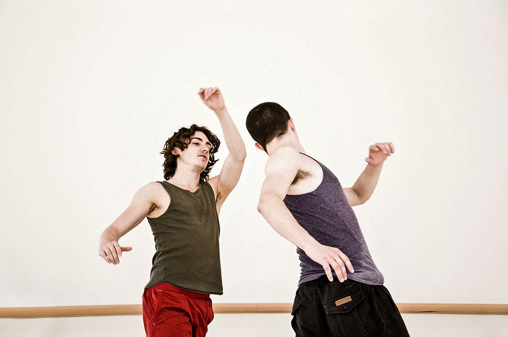 McOnie Company Slaughter in Rehearsal