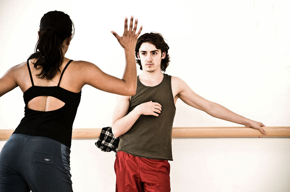 McOnie Company Slaughter in Rehearsal