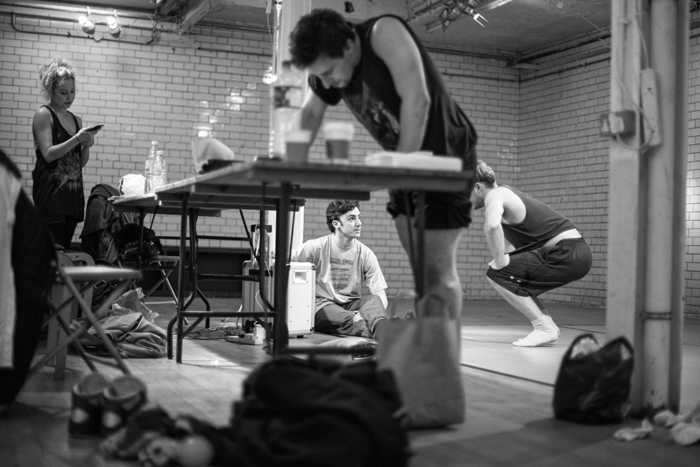 McOnie Company Good Morning Midnight in Rehearsal