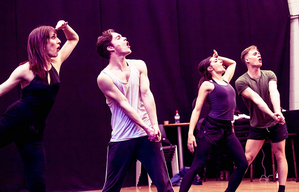 McOnie Company DRUNK in Rehearsal