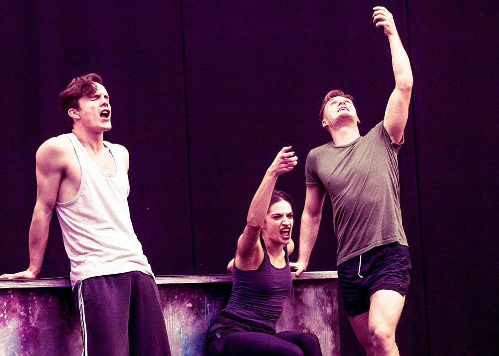 McOnie Company DRUNK in Rehearsal