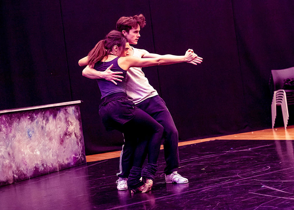 McOnie Company DRUNK in Rehearsal