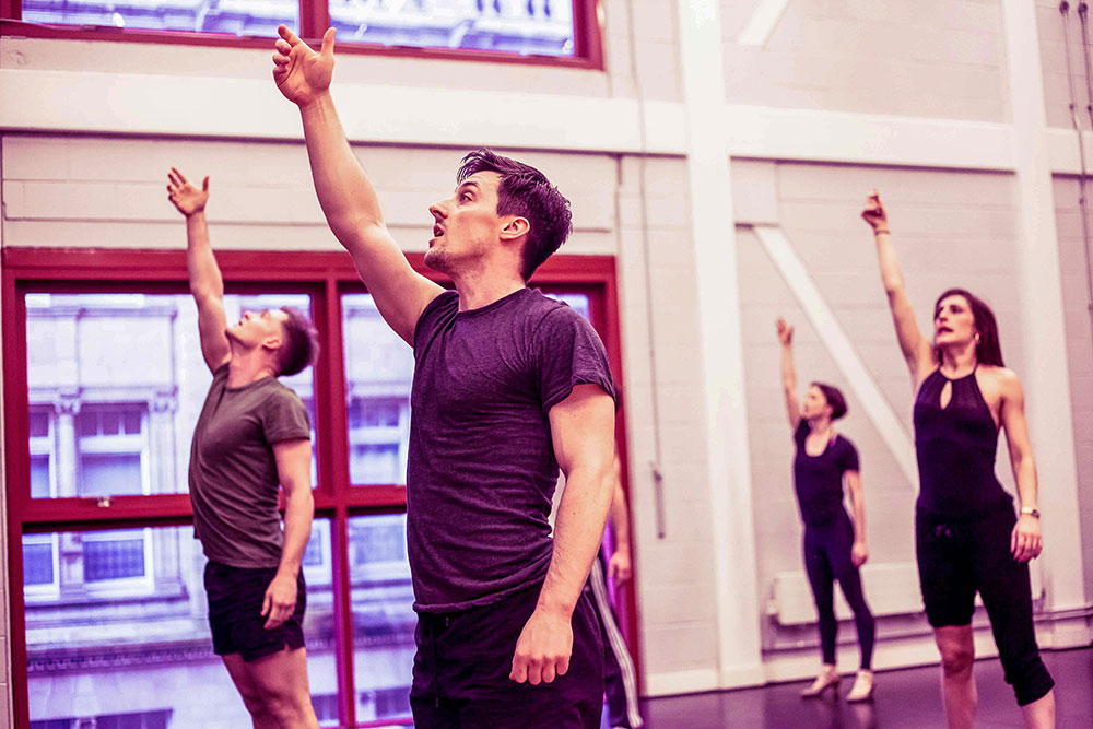 McOnie Company DRUNK in Rehearsal