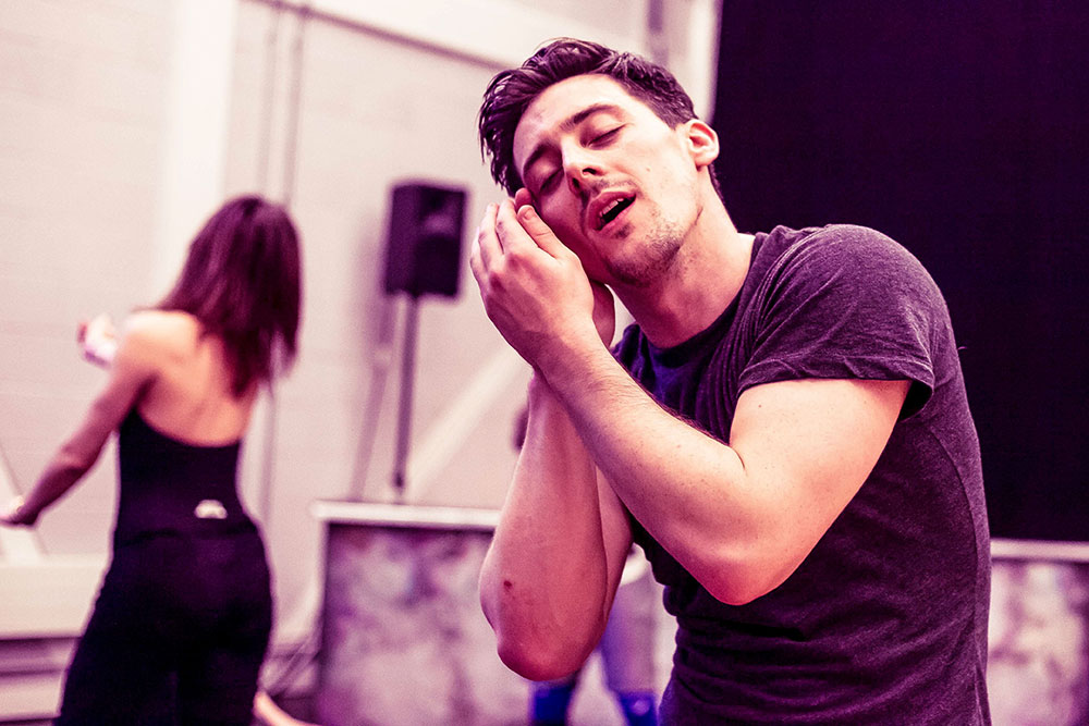 McOnie Company DRUNK in Rehearsal