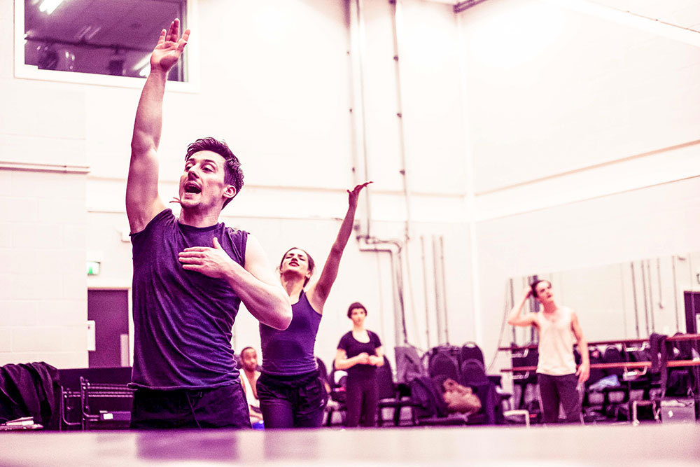 McOnie Company DRUNK in Rehearsal