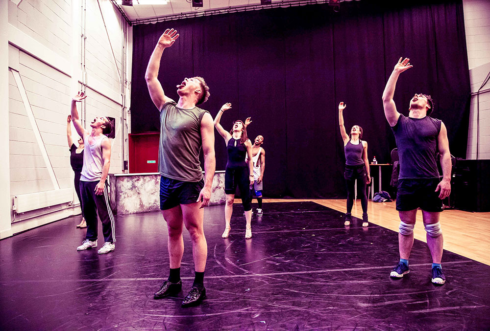 McOnie Company DRUNK in Rehearsal