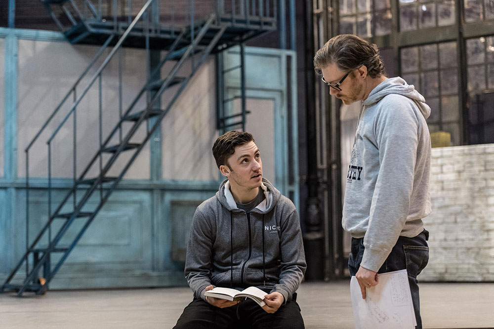 McOnie Company Jekyll and Hyde in Rehearsal