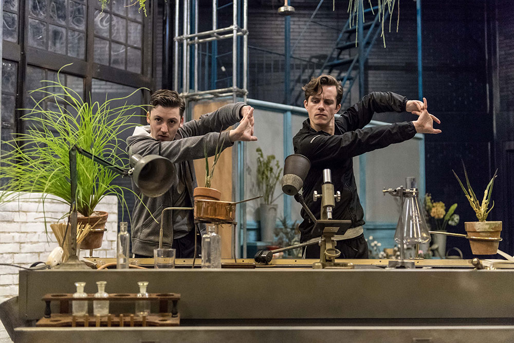 McOnie Company Jekyll and Hyde in Rehearsal