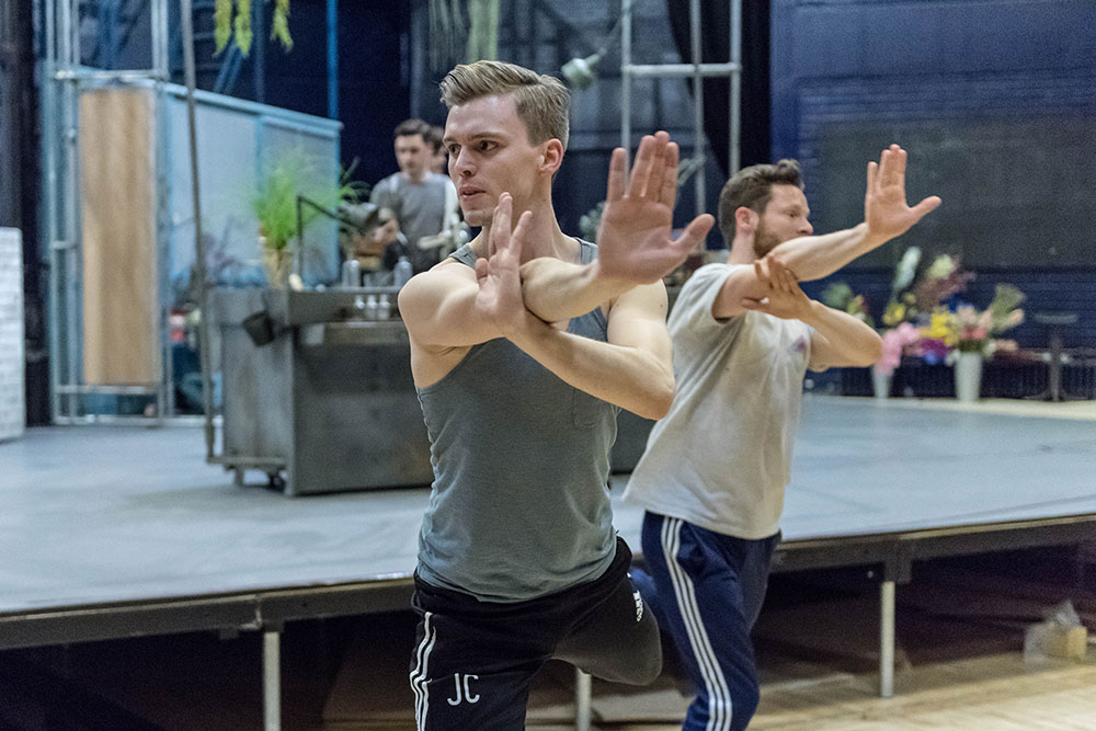 McOnie Company Jekyll and Hyde in Rehearsal