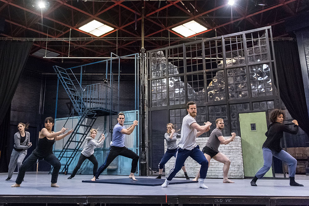 McOnie Company Jekyll and Hyde in Rehearsal