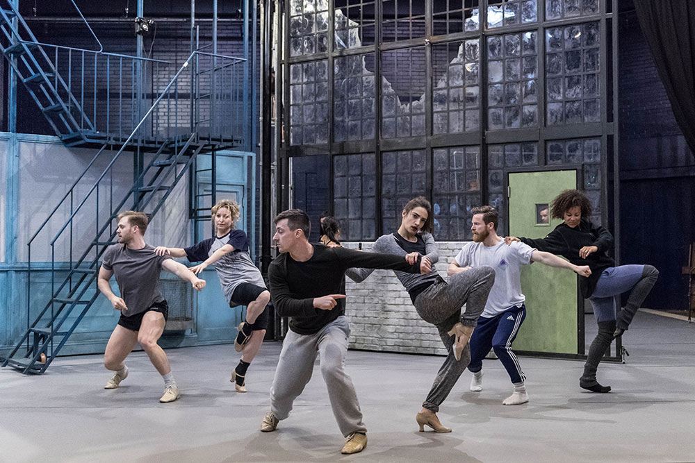 McOnie Company Jekyll and Hyde in Rehearsal