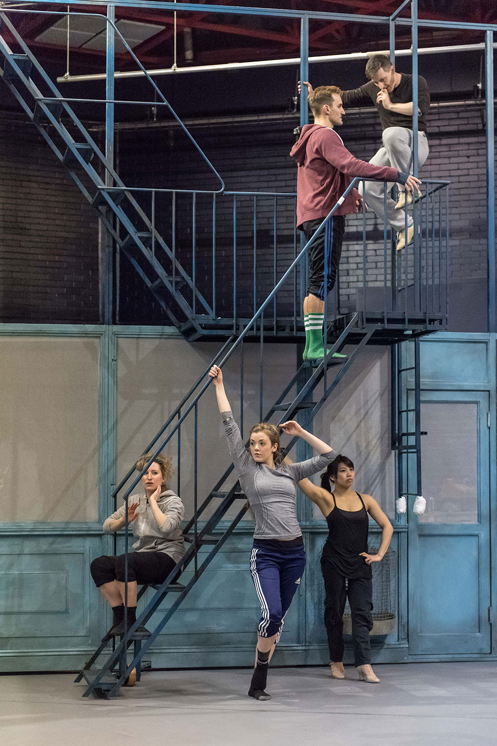 McOnie Company Jekyll and Hyde in Rehearsal